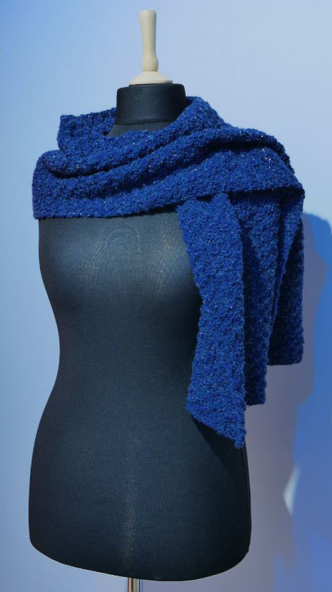 Scarf | BlueOcean (Handmade, Made in Italy)