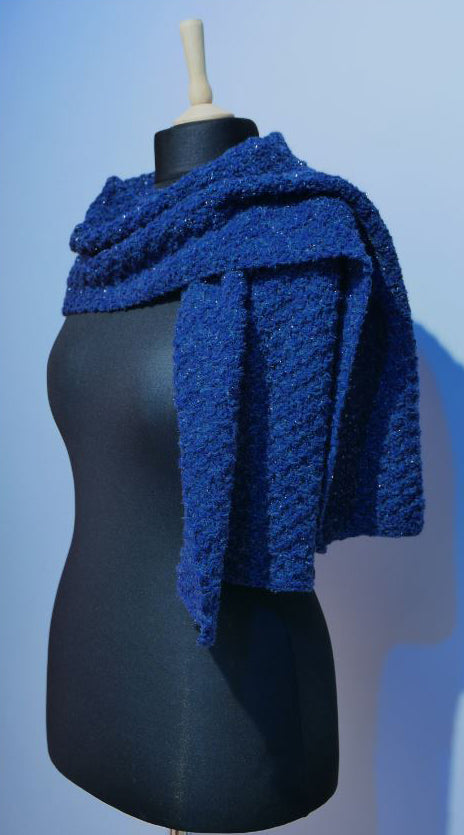 Scarf | BlueOcean (Handmade, Made in Italy)