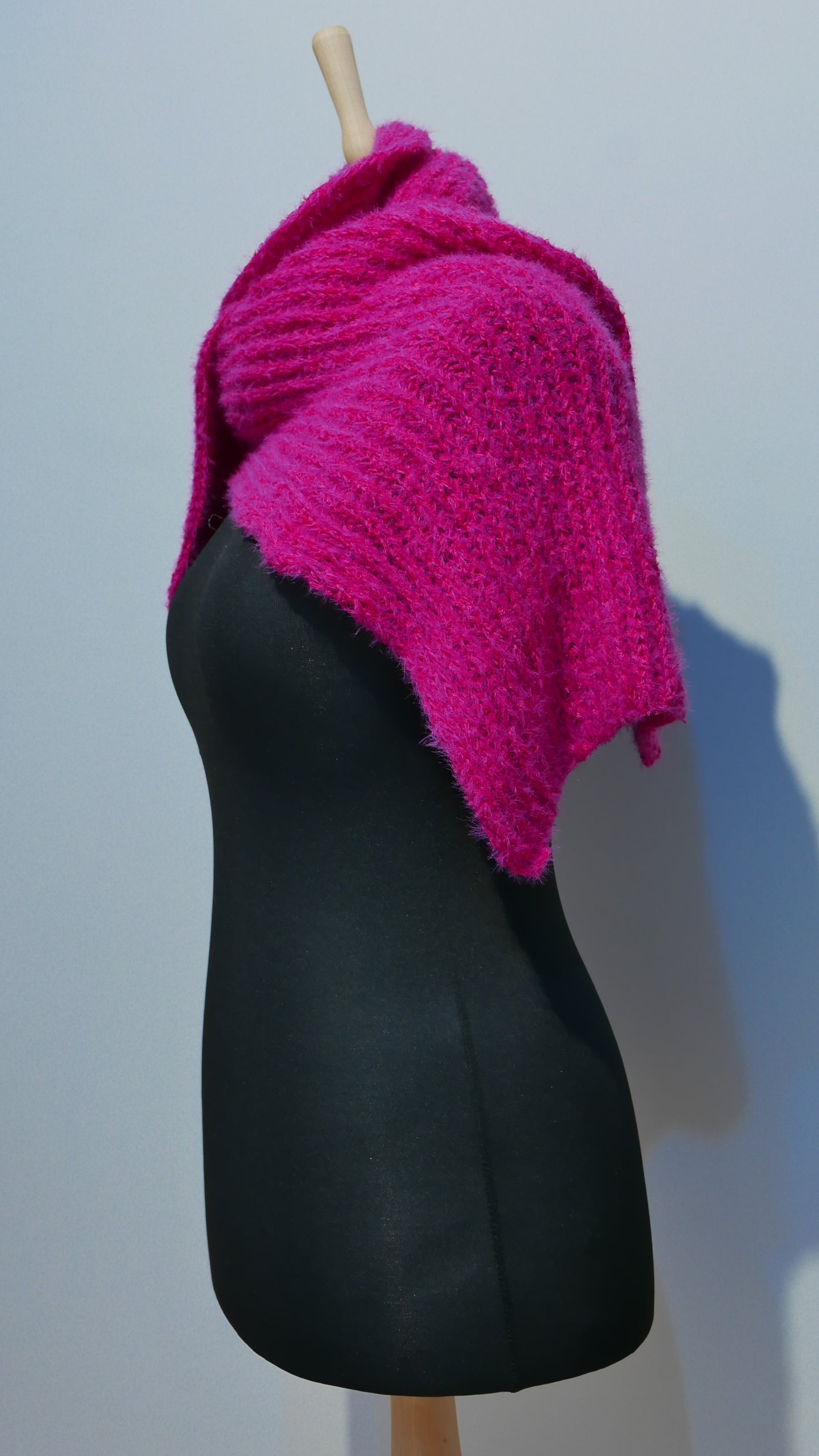 Scarf | Fucsiatic (Handmade, Made in Italy)