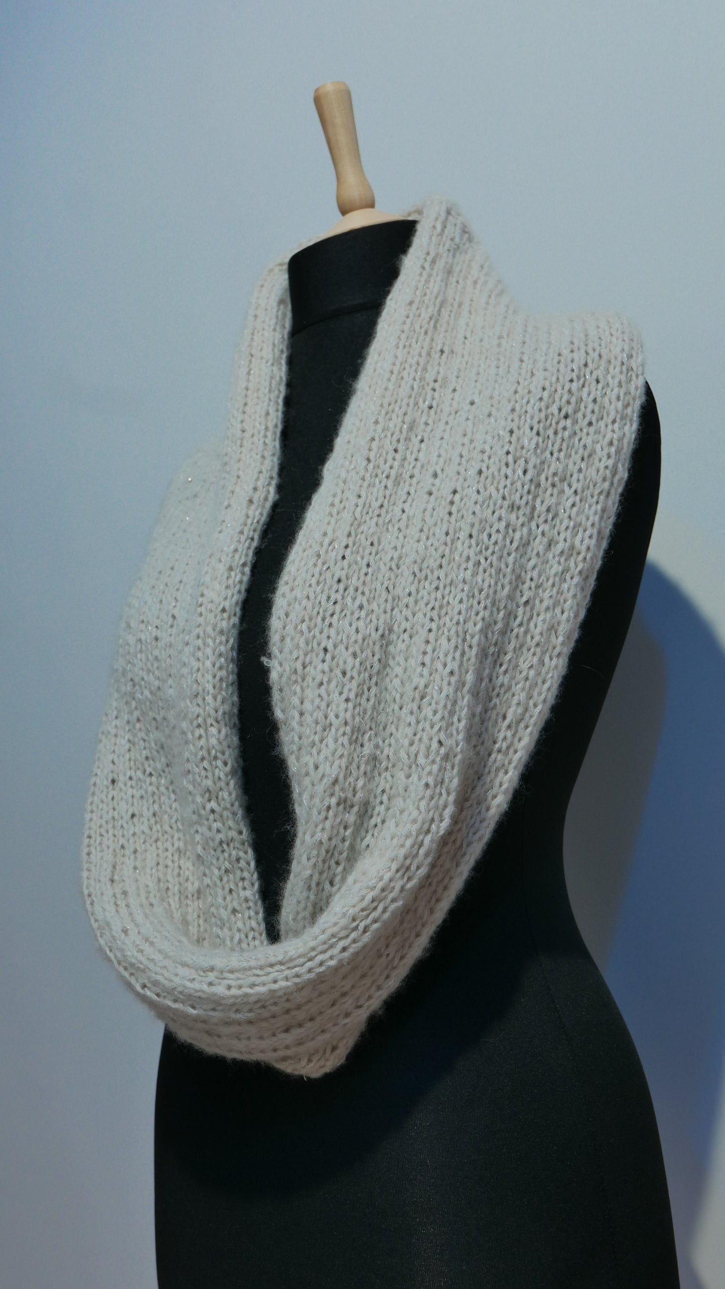 Head/Neck Scarf | Milky Way (Handmade, Made in Italy)